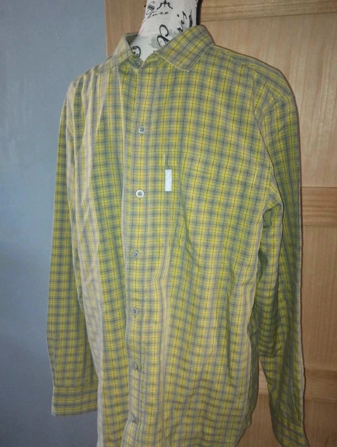 Chemise homme verte à carreaux, Columbia, T50